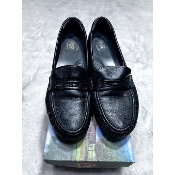 SAS Easier black Tripad Penny loafers womens shoe size 9.5 M - Picture 3 of 7